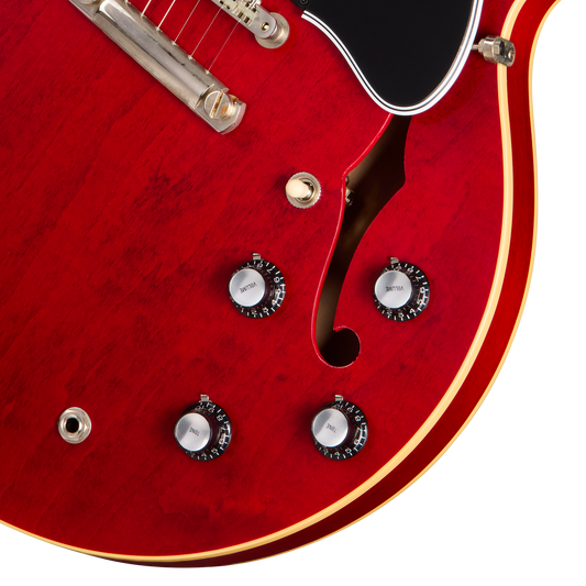 Gibson Custom 1964 ES-335 Reissue, Ultra Light Aged, Sixties Cherry Electric Guitar Gibson Custom