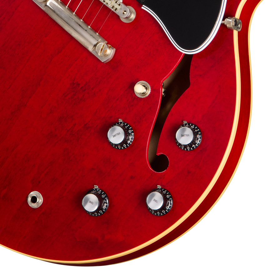 Gibson Custom 1964 ES-335 Reissue, Ultra Light Aged, Sixties Cherry Electric Guitar Gibson Custom