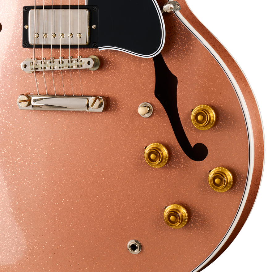 Gibson Custom 1964 ES-345 Reissue, VOS, Bronze Mist Electric Guitar Gibson Custom