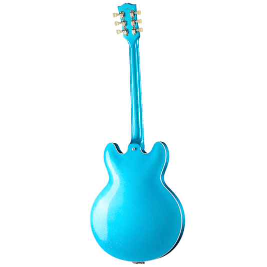 Gibson Custom 1964 ES-345 Reissue, VOS, Sapphire Mist Electric Guitar Gibson Custom