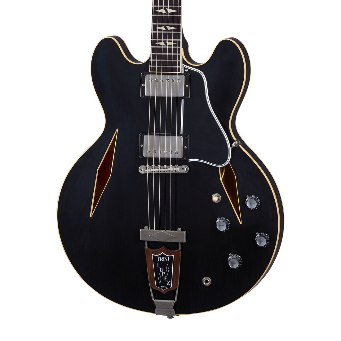Gibson Custom 1964 Trini Lopez Standard Reissue, Ultra Light Aged, Ebony Electric Guitar Gibson Custom