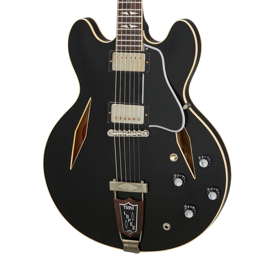 Gibson Custom 1964 Trini Lopez Standard Reissue, VOS, Ebony Electric Guitar Gibson Custom