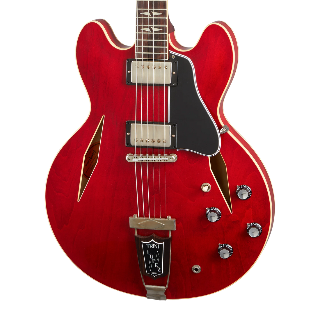 Gibson Custom 1964 Trini Lopez Standard Reissue, VOS, Sixties Cherry Electric Guitar Gibson Custom