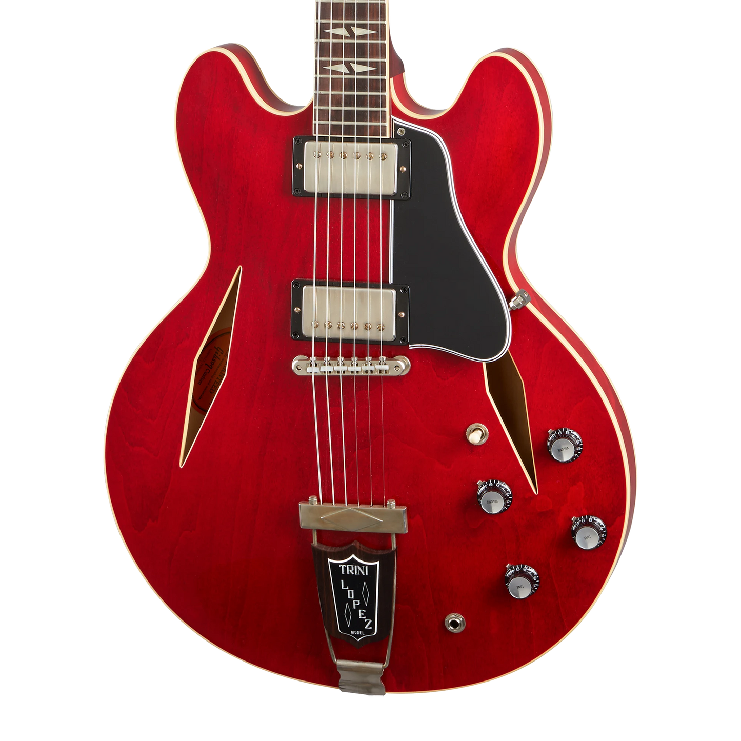 Gibson Custom 1964 Trini Lopez Standard Reissue, VOS, Sixties Cherry Electric Guitar Gibson Custom
