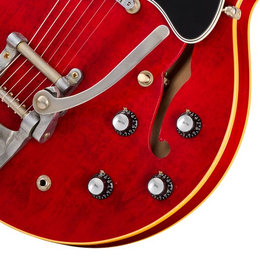 Gibson Custom Gustavo Cerati 1965 ES-335, Sixties Cherry, Limited, Exclusive Electric Guitar Gibson Custom