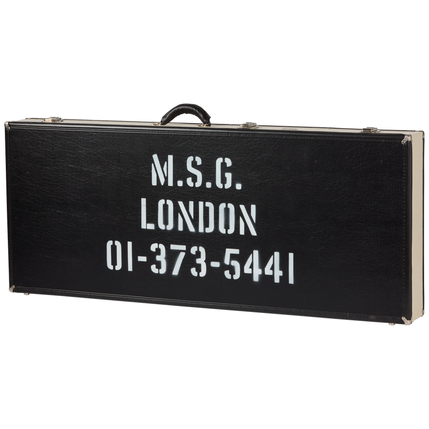 Gibson Custom Michael Schenker 1971 Flying V Collector’s Edition, Black/White Electric Guitar Gibson