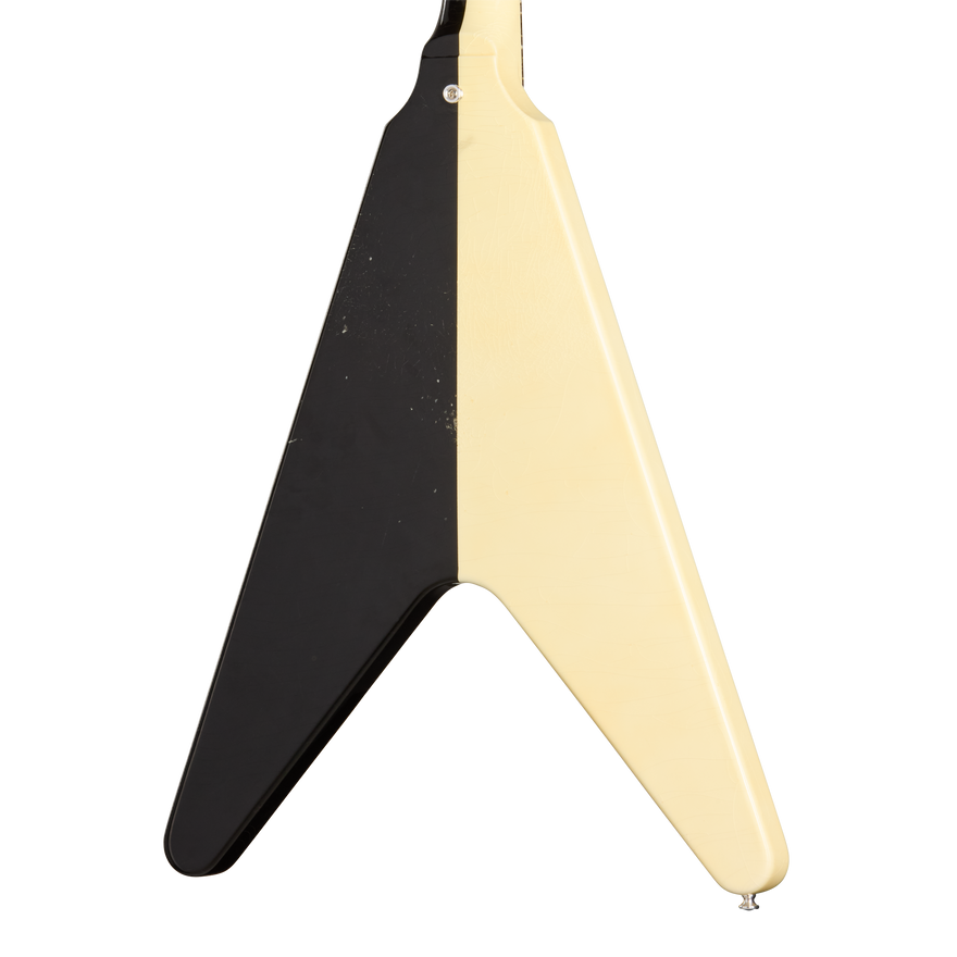 Gibson Custom Michael Schenker 1971 Flying V Collector’s Edition, Black/White Electric Guitar Gibson