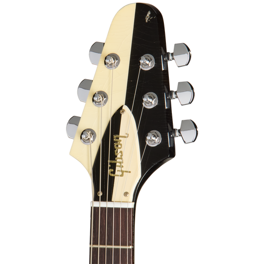 Gibson Custom Michael Schenker 1971 Flying V Collector’s Edition, Black/White Electric Guitar Gibson