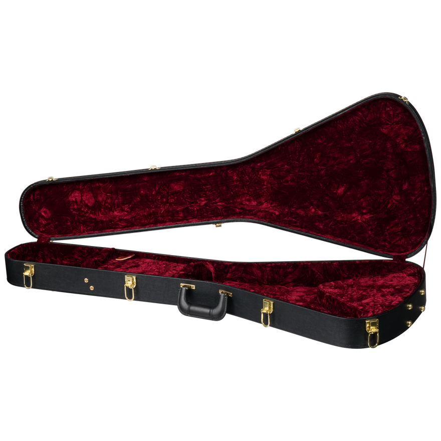 Gibson Custom 1971 Flying V Medallion Reissue, VOS, Medallion Cherry Electric Guitar Gibson Custom