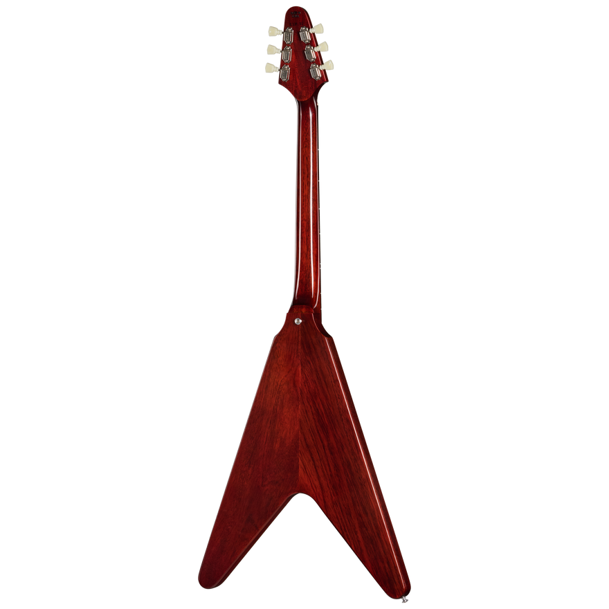Gibson Custom 1971 Flying V Medallion Reissue, VOS, Medallion Cherry Electric Guitar Gibson Custom