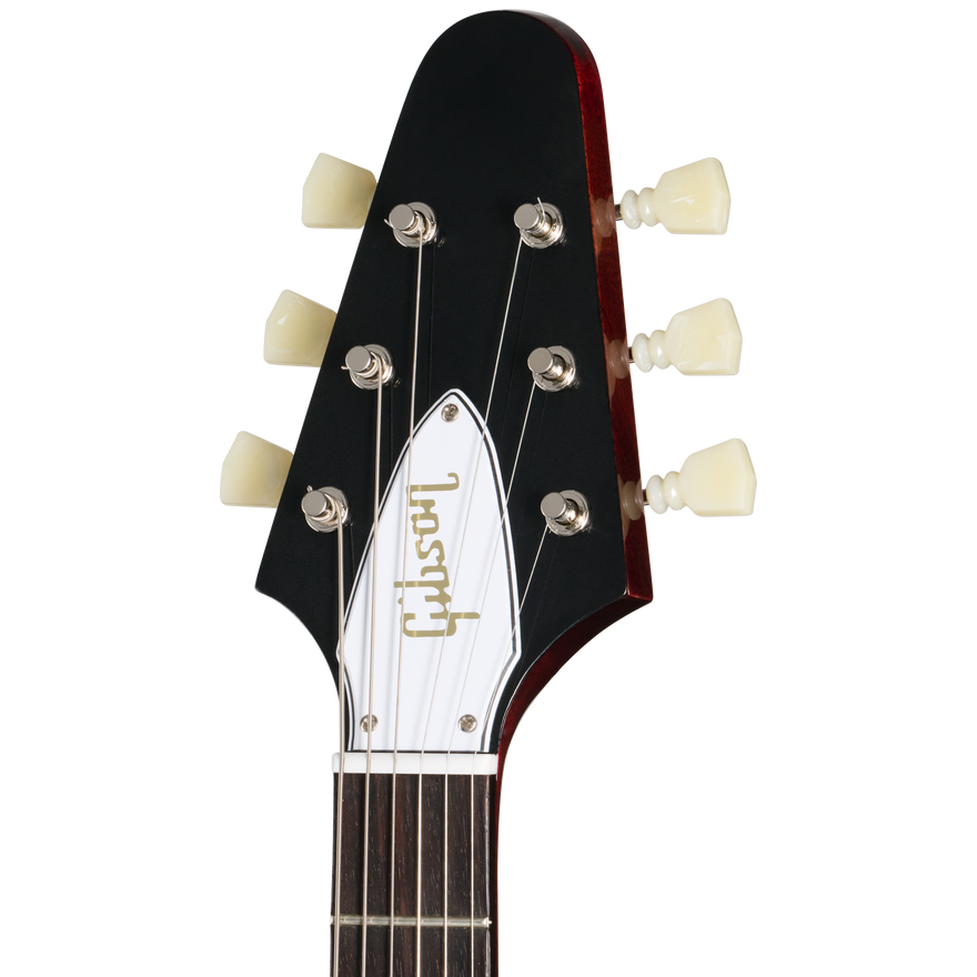 Gibson Custom 1971 Flying V Medallion Reissue, VOS, Medallion Cherry Electric Guitar Gibson Custom