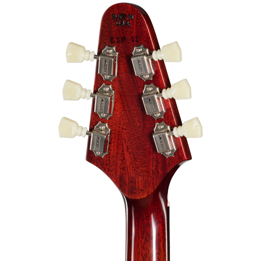 Gibson Custom 1971 Flying V Medallion Reissue, VOS, Medallion Cherry Electric Guitar Gibson Custom