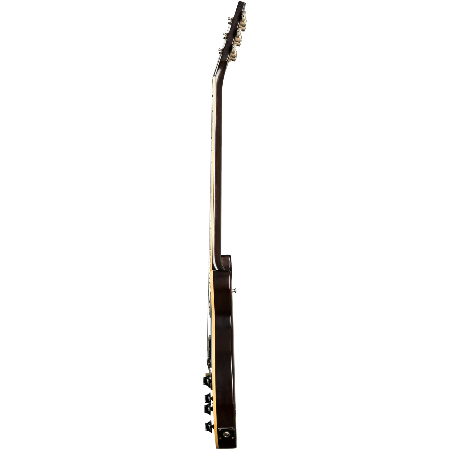 Gibson Custom Les Paul Special Double Cut Figured Maple Top VOS, Cobra Burst Electric Guitar Gibson Custom