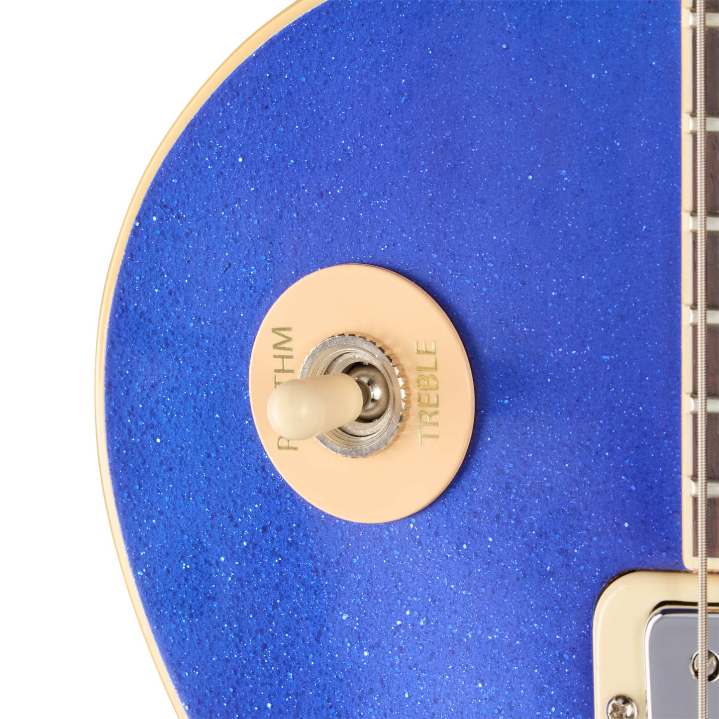 Gibson Custom LE 1976 Les Paul Deluxe Reissue, VOS, Blue Sparkle Top Electric Guitar Gibson Custom