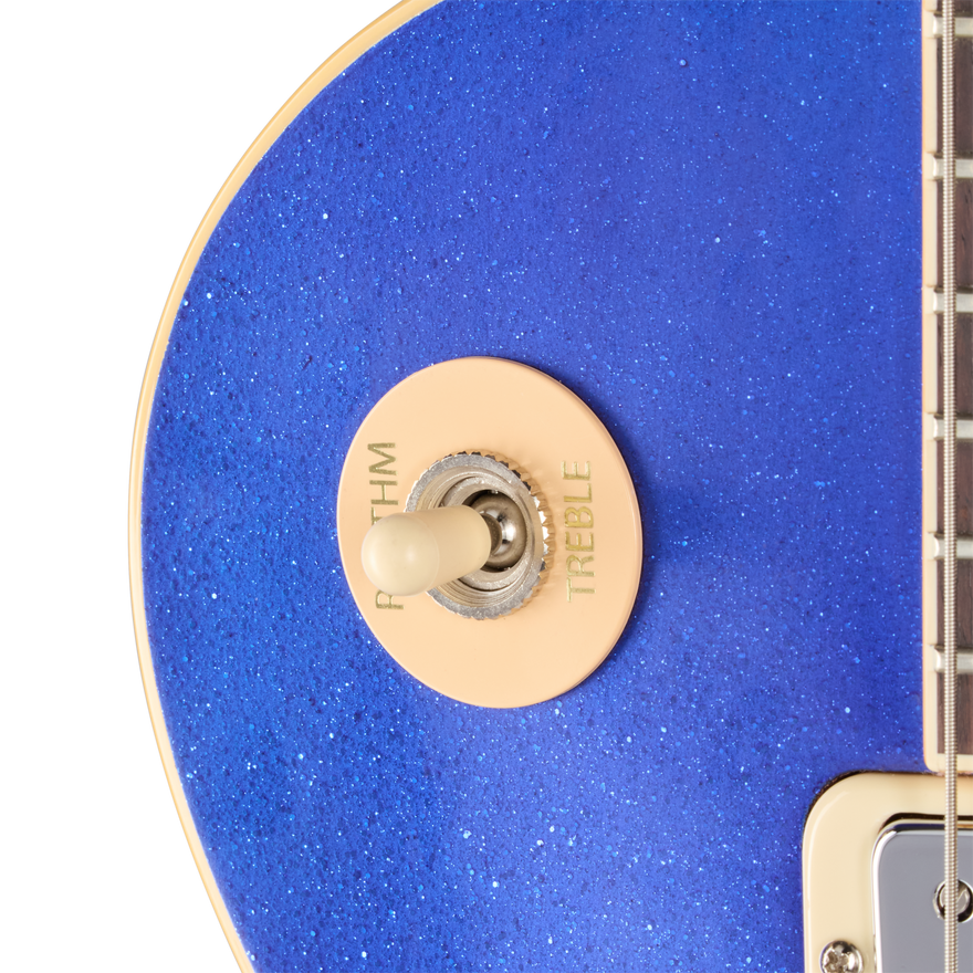 Gibson Custom LE 1976 Les Paul Deluxe Reissue, VOS, Blue Sparkle Top