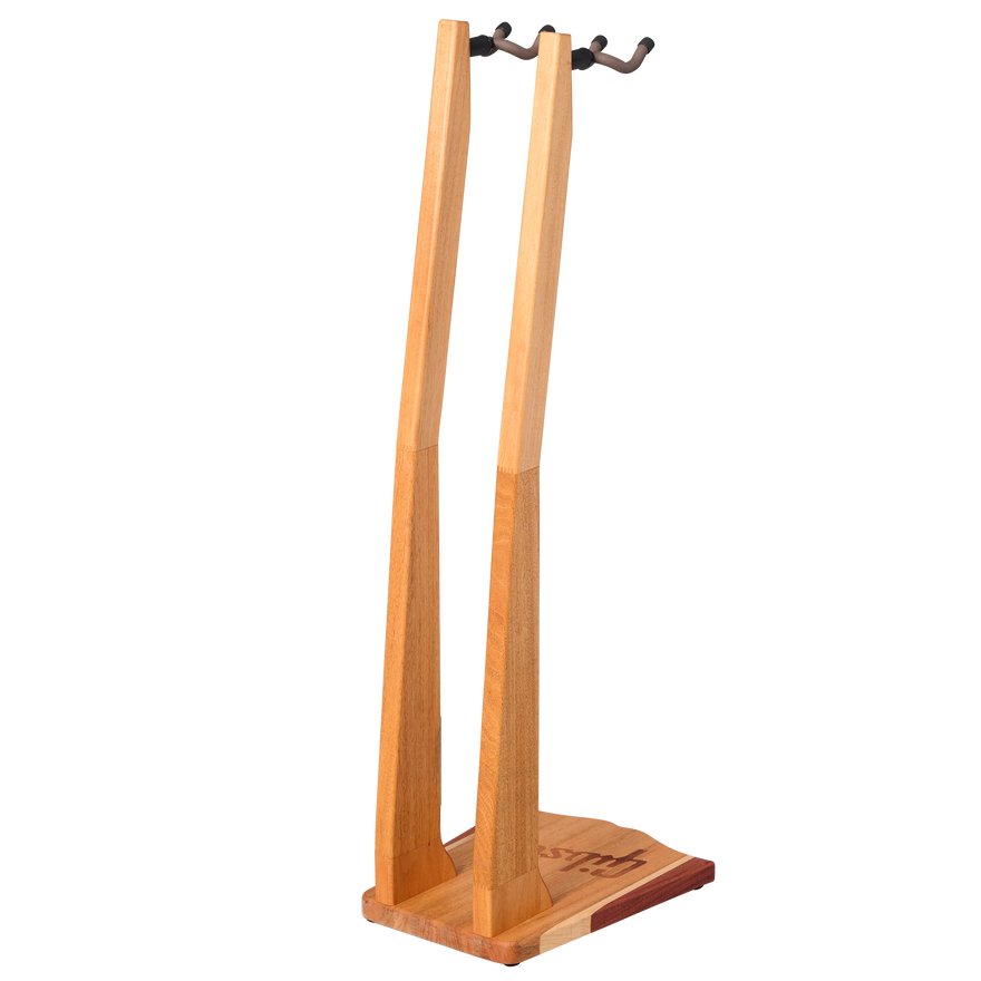 Gibson Handcrafted Doubleneck Wooden Guitar Stand Stand Gibson
