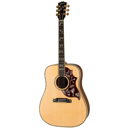 Gibson Custom Hummingbird Custom Koa, Antique Natural Acoustic Guitar Gibson Custom