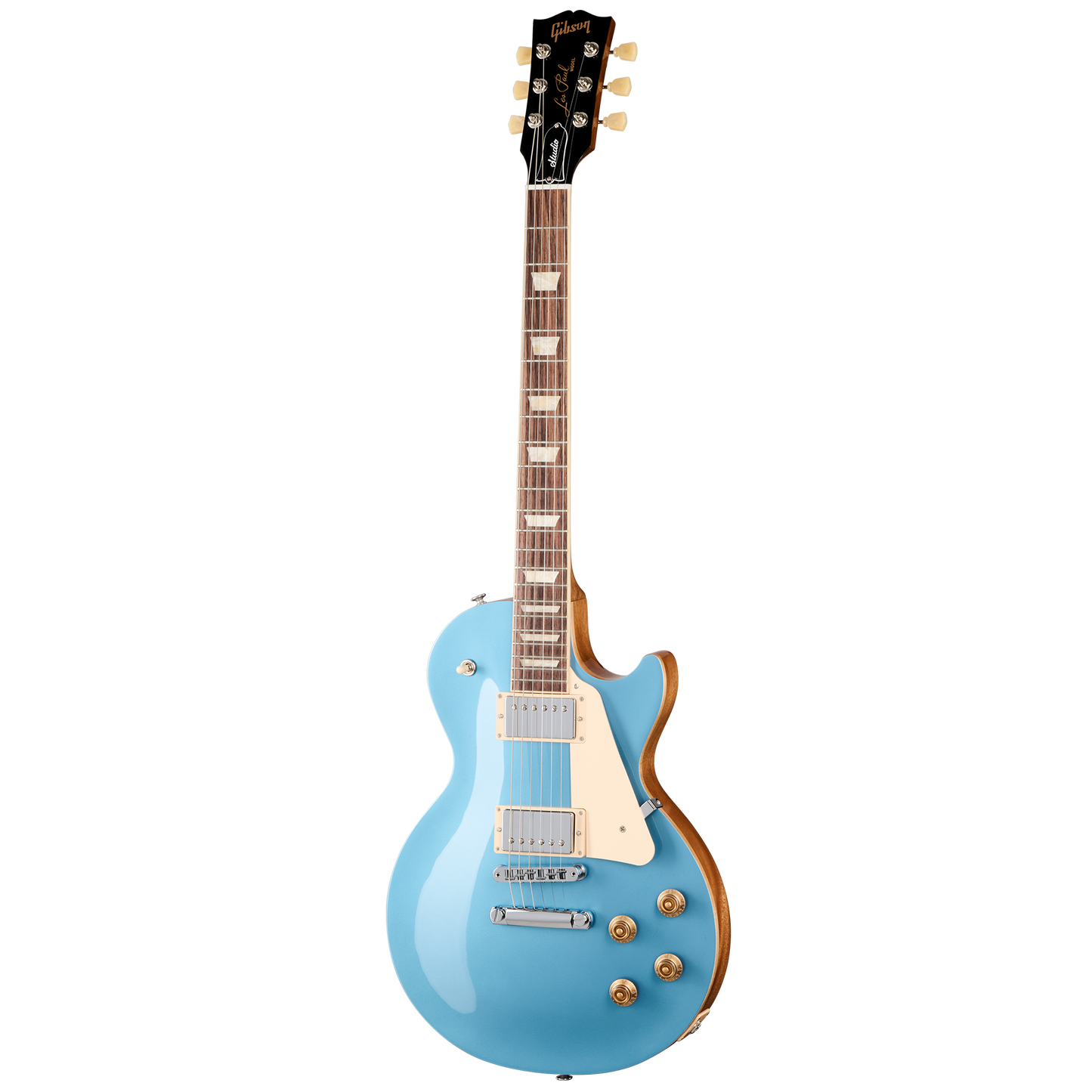 Gibson Les Paul Studio Metallic, Pelham Blue, Exclusive Electric Guitar Gibson