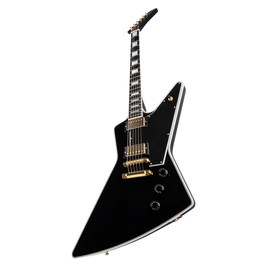 Gibson Custom Explorer Custom, Ebony, Gloss Electric Guitar Gibson Custom