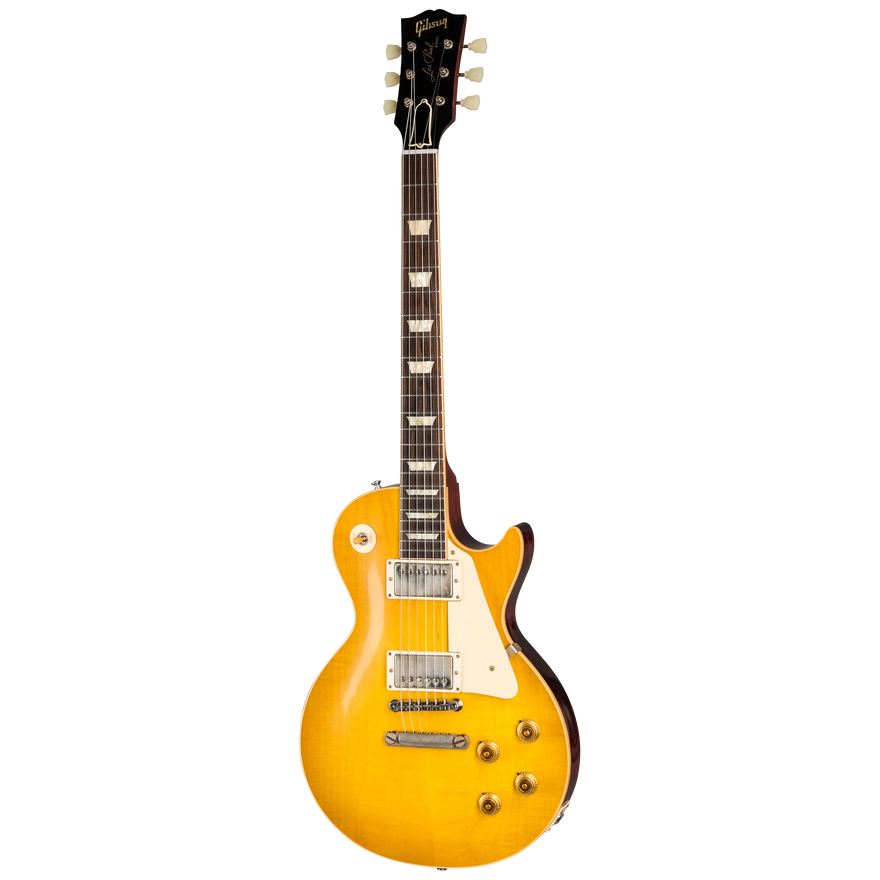 Gibson Custom 1958 Les Paul Standard Reissue, VOS, Lemon Burst Electric Guitar Gibson Custom