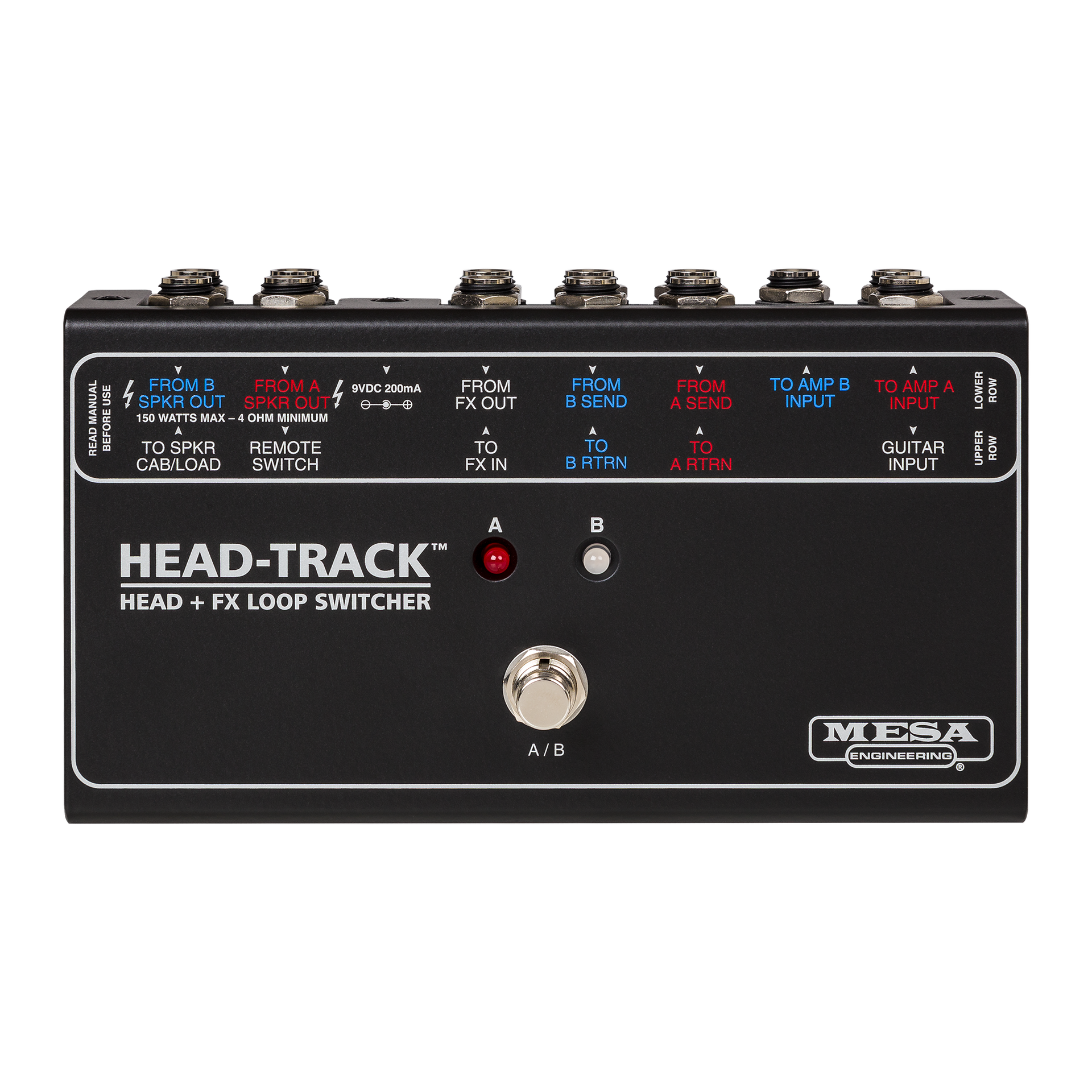 MESA HEAD-TRACK ヘッド + FX ループスイッチャー Head-Track Head & FX Loop Switcher – Gibson