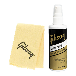 Gibson Guitar Polish + Cloth Combo Cleaning & Care Gibson