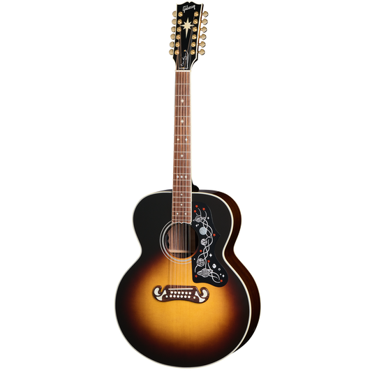 Gibson Custom Brian May SJ-200 12-String, Vintage Sunburst Acoustic Guitar Gibson Custom