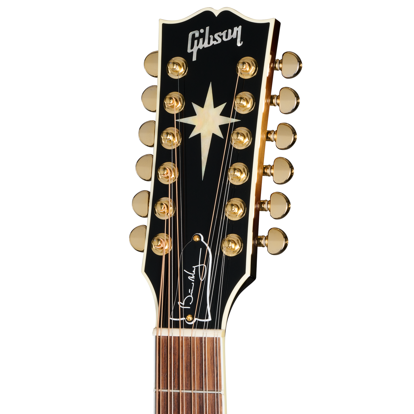 Gibson Custom Brian May SJ-200 12-String, Vintage Sunburst Acoustic Guitar Gibson Custom