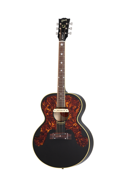 Gibson Custom Cat Stevens J-180 Collector's Edition, Ebony Acoustic Guitar Gibson Custom