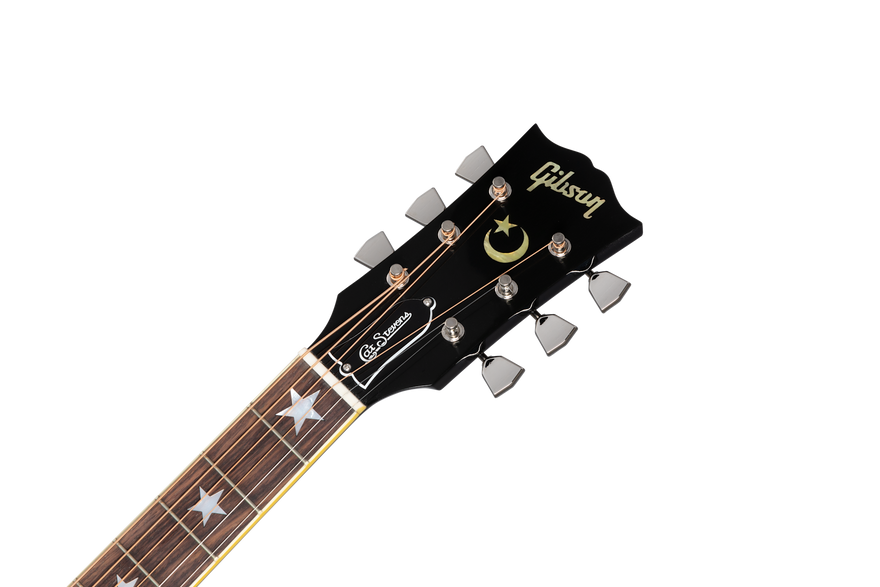 Gibson Custom Cat Stevens J-180 Collector's Edition, Ebony Acoustic Guitar Gibson Custom
