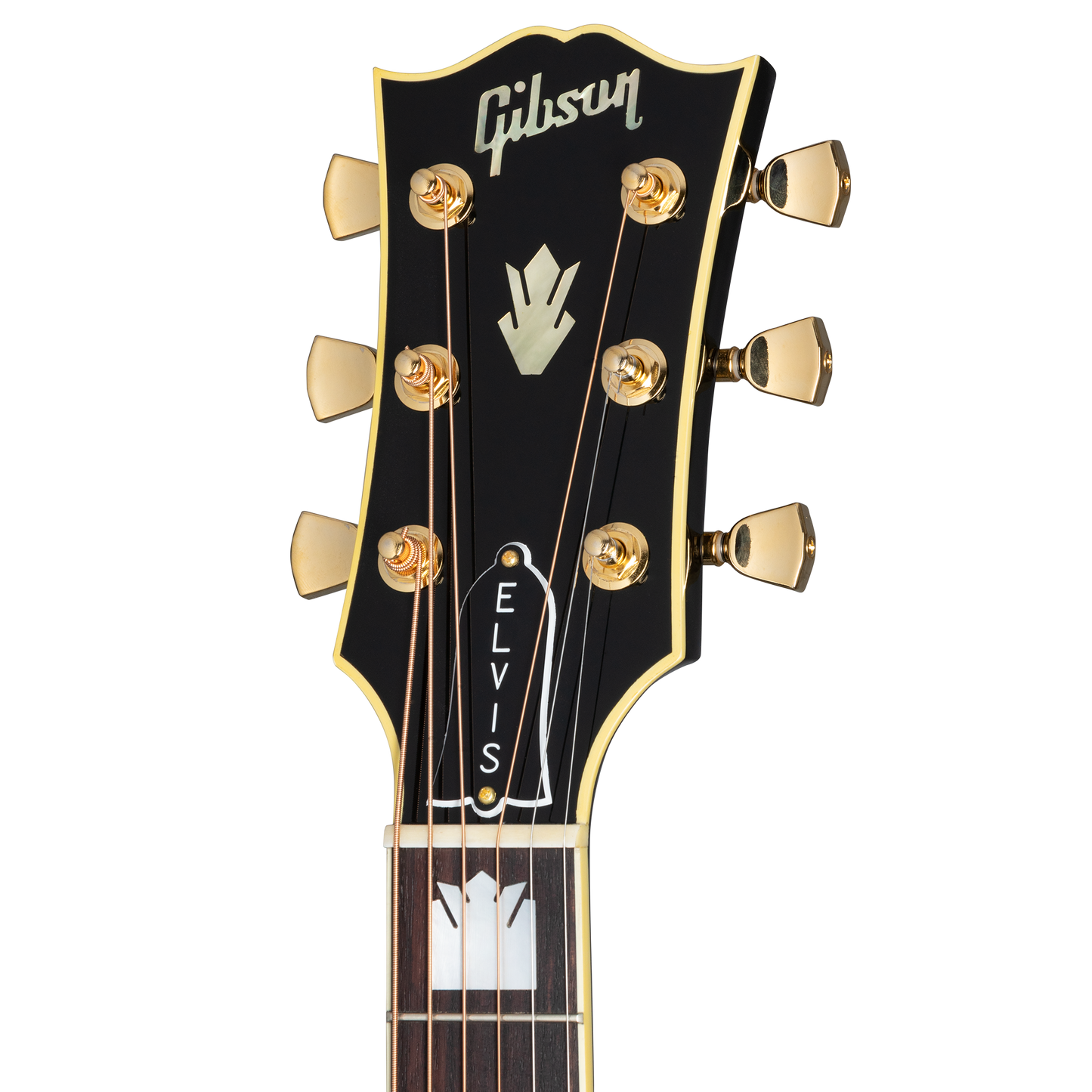 Gibson Custom Elvis SJ-200, Ebony Acoustic Guitar Gibson Custom