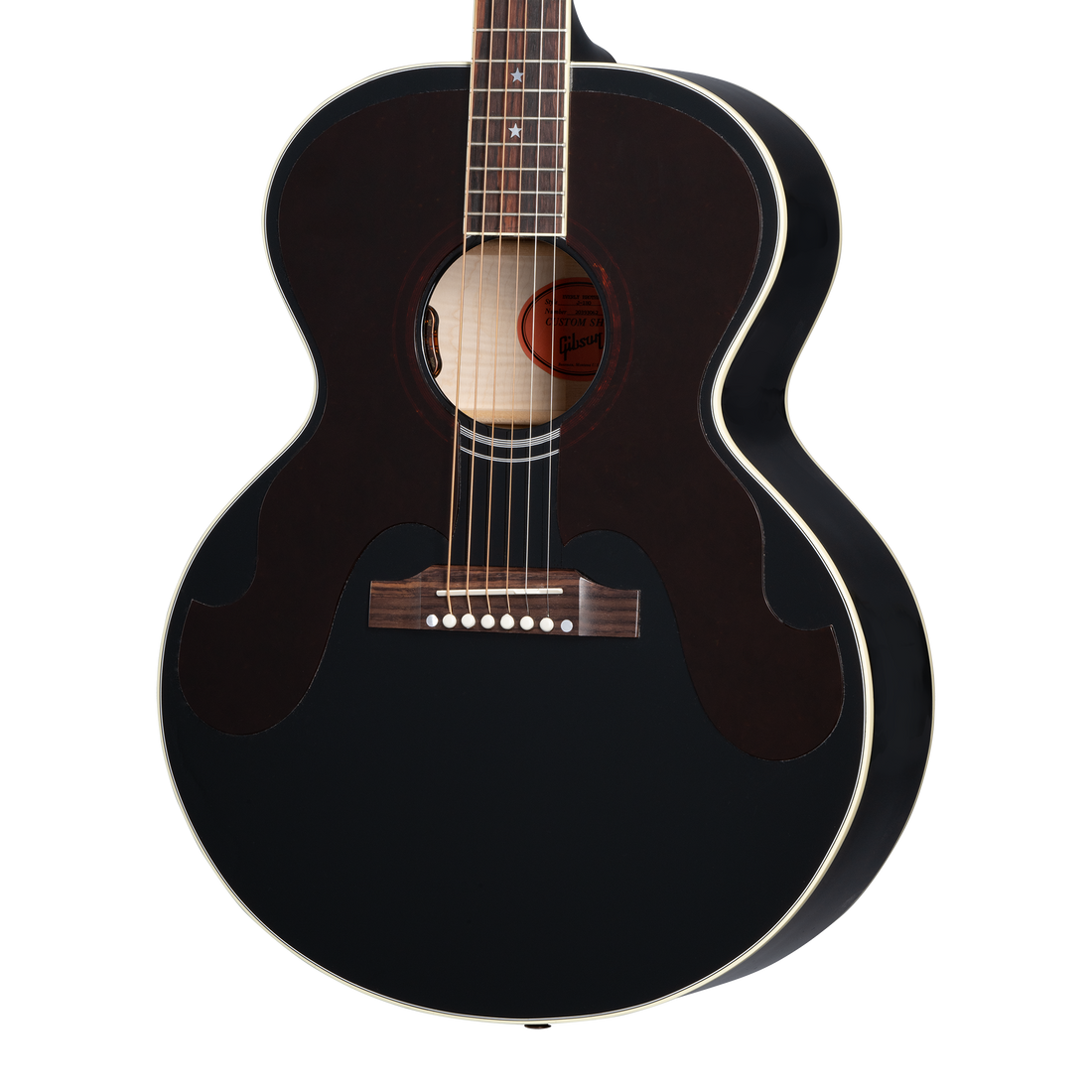 Gibson Custom Everly Brothers J-180, Ebony Acoustic Guitar Gibson Custom