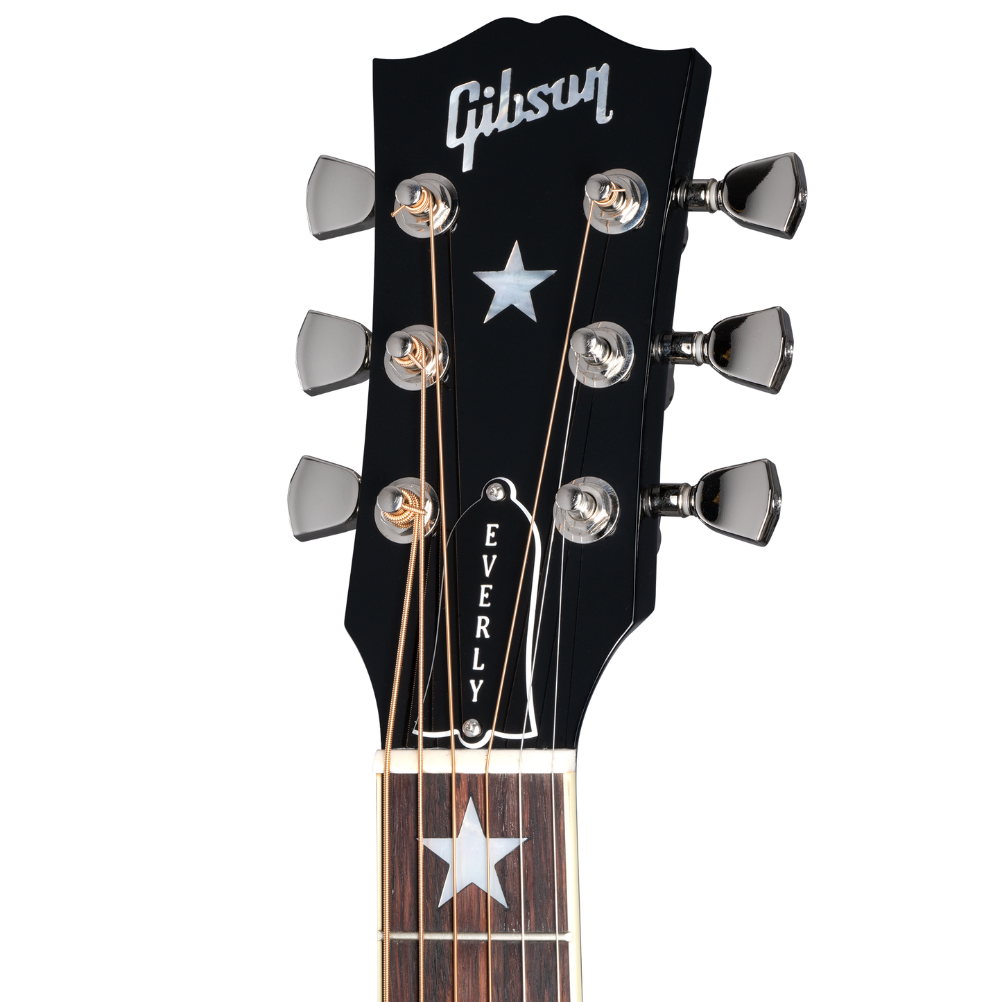 Gibson Custom Everly Brothers J-180, Ebony Acoustic Guitar Gibson Custom