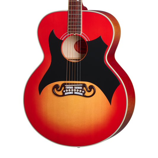 Gibson Custom Johnny Cash SJ-200, Vintage Cherry Sunburst Acoustic Guitar Gibson Custom