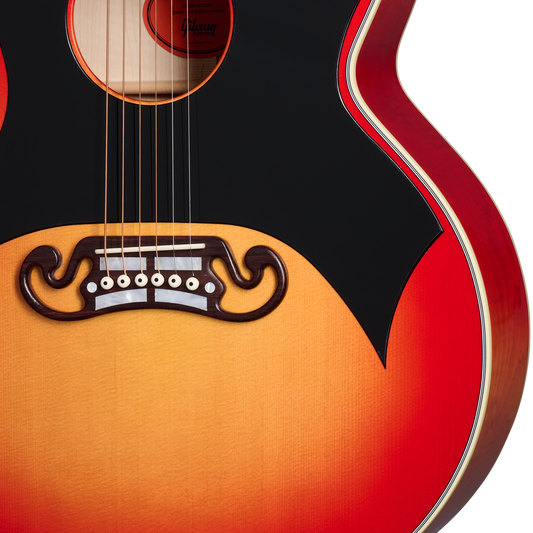 Gibson Custom Johnny Cash SJ-200, Vintage Cherry Sunburst Acoustic Guitar Gibson Custom