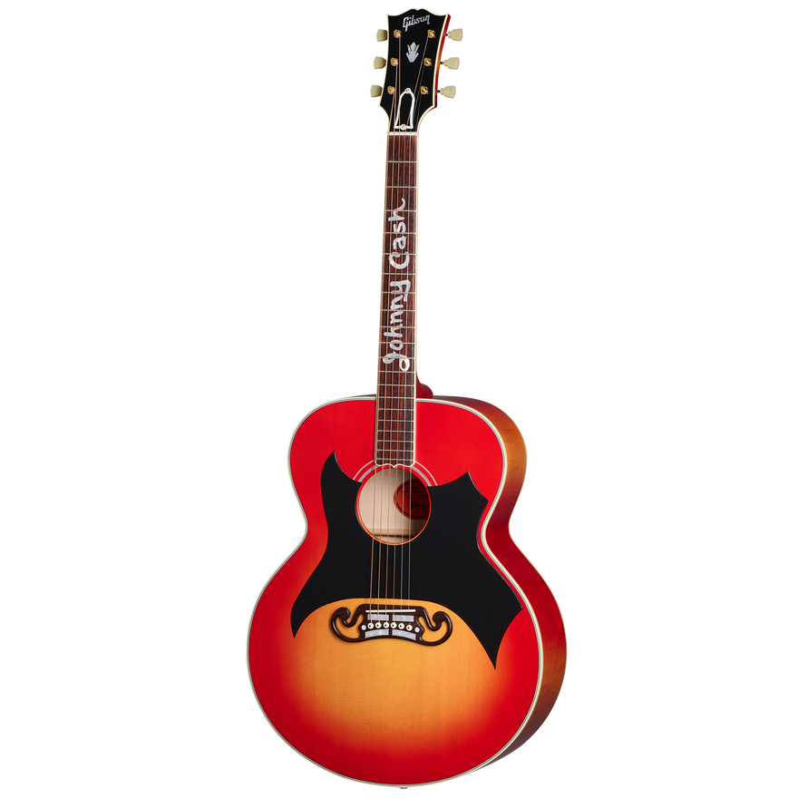 Gibson Custom Johnny Cash SJ-200, Vintage Cherry Sunburst Acoustic Guitar Gibson Custom