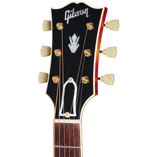 Gibson Custom Johnny Cash SJ-200, Vintage Cherry Sunburst Acoustic Guitar Gibson Custom