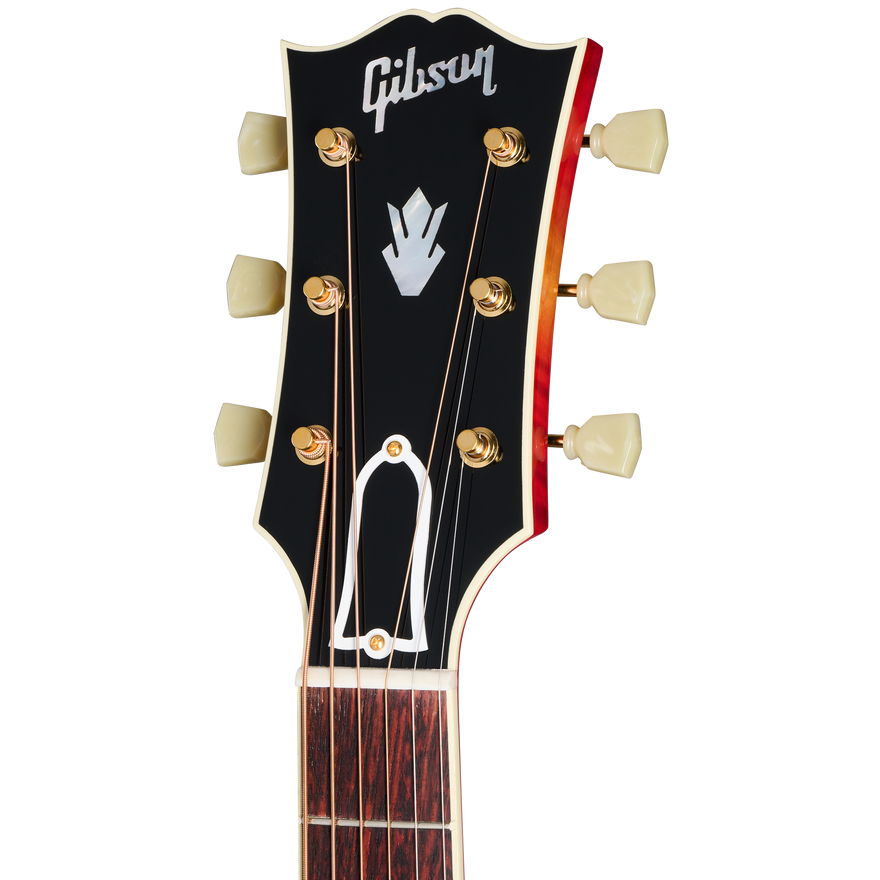 Gibson Custom Johnny Cash SJ-200, Vintage Cherry Sunburst Acoustic Guitar Gibson Custom