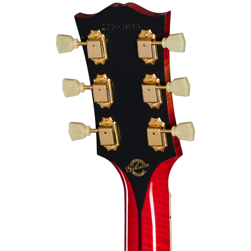 Gibson Custom Johnny Cash SJ-200, Vintage Cherry Sunburst Acoustic Guitar Gibson Custom