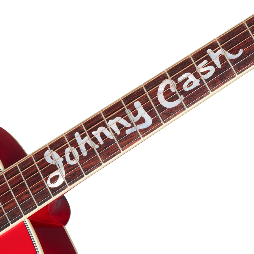 Gibson Custom Johnny Cash SJ-200, Vintage Cherry Sunburst Acoustic Guitar Gibson Custom