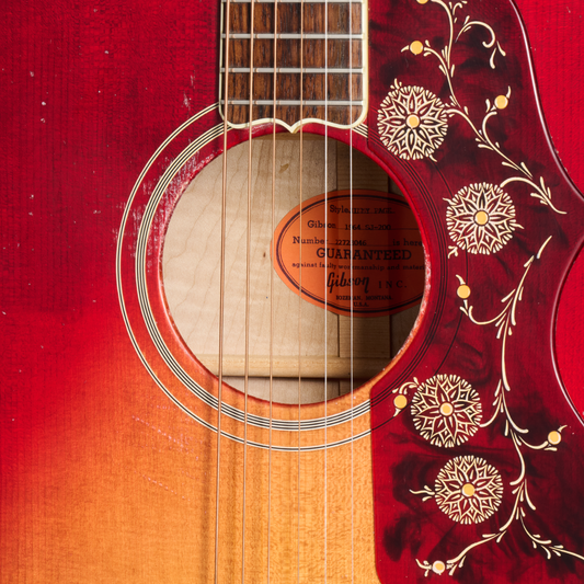 Gibson Custom Jimmy Page 1964 SJ-200 Collector's Edition, Cherry Tea Acoustic Guitar Gibson Custom