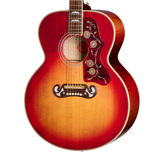 Gibson Custom Jimmy Page 1964 SJ-200, Cherry Tea Acoustic Guitar Gibson Custom