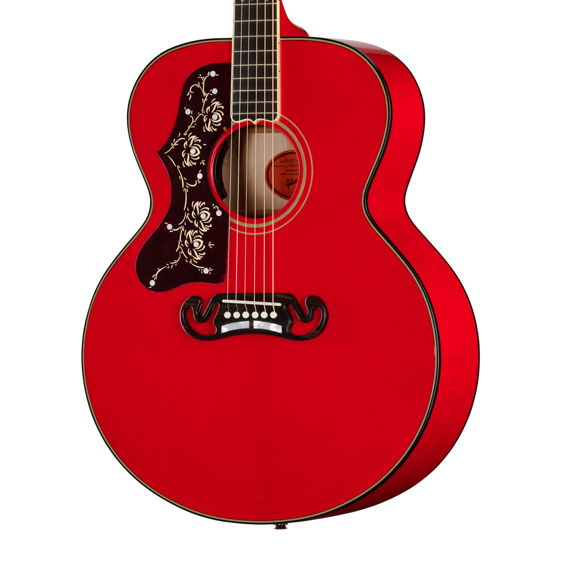 Gibson Custom Orianthi SJ-200, Left-Handed, Cherry Acoustic Guitar Gibson Custom