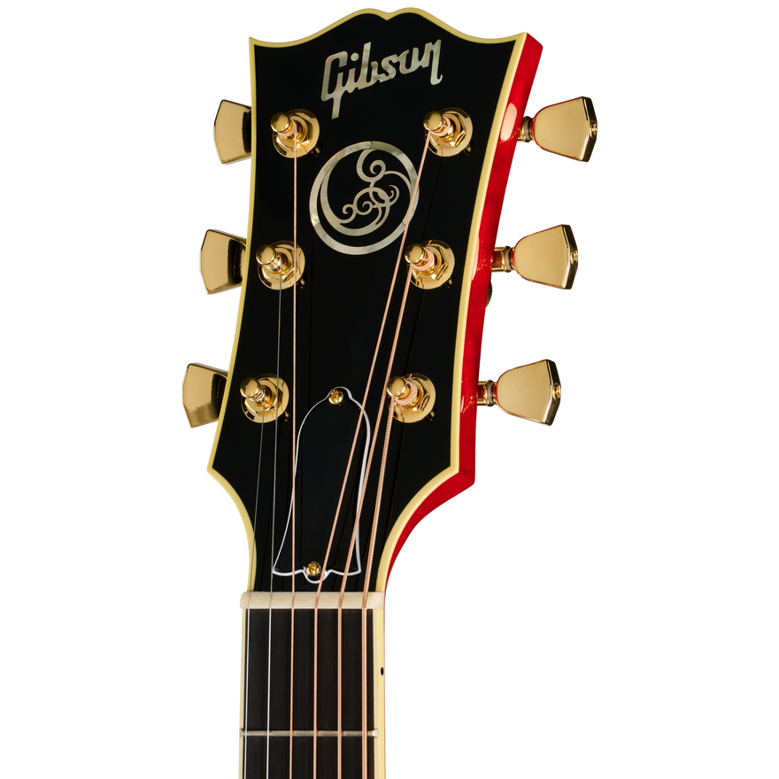 Gibson Custom Orianthi SJ-200, Left-Handed, Cherry Acoustic Guitar Gibson Custom