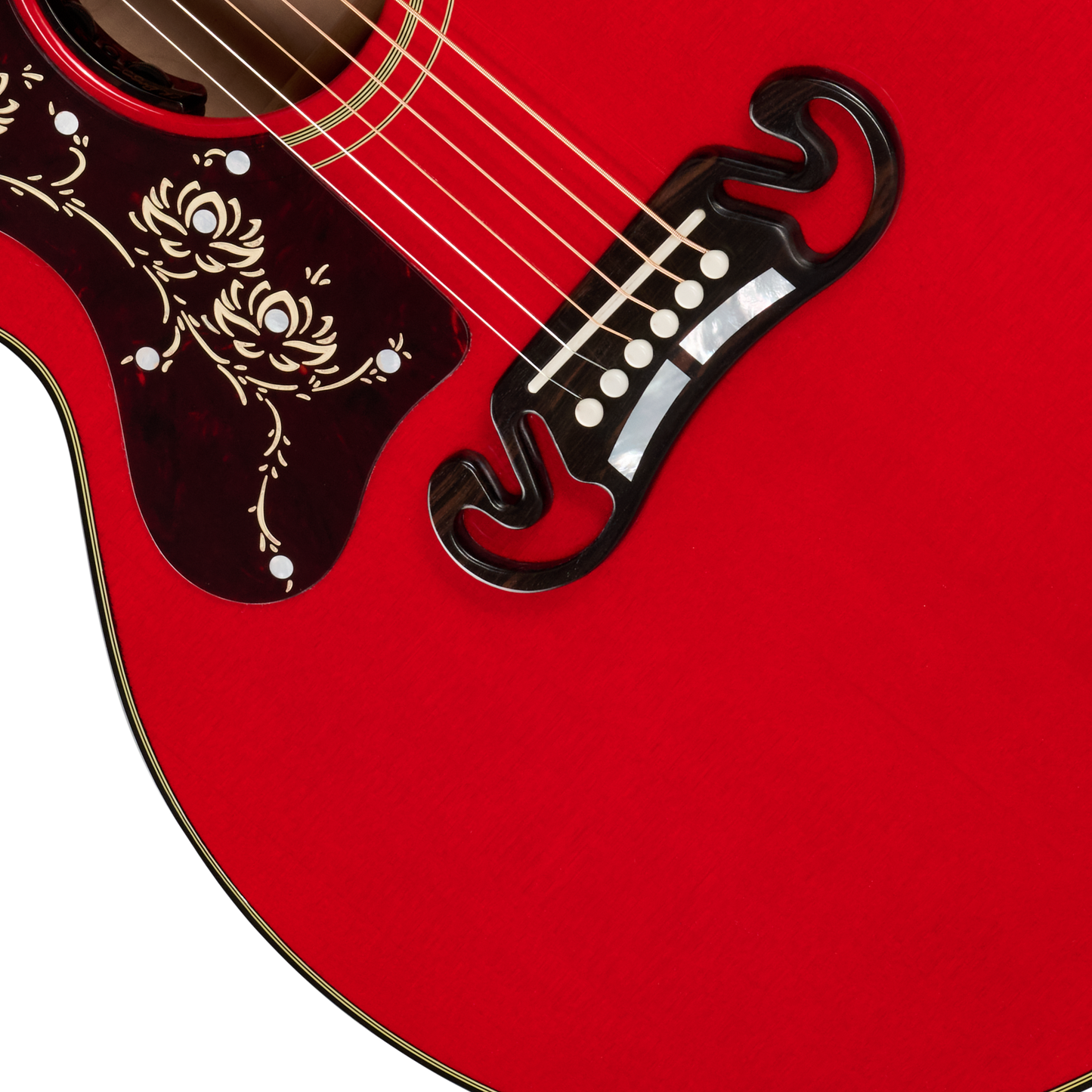 Gibson Custom Orianthi SJ-200, Left-Handed, Cherry Acoustic Guitar Gibson Custom