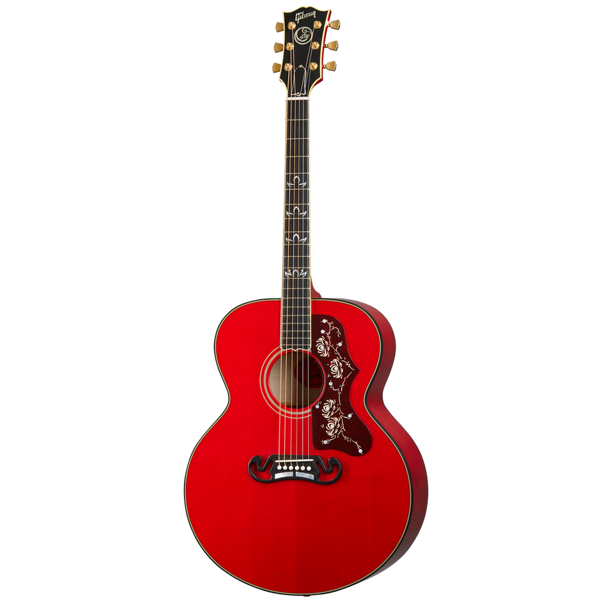 Gibson Custom Orianthi SJ-200, Cherry Acoustic Guitar Gibson Custom