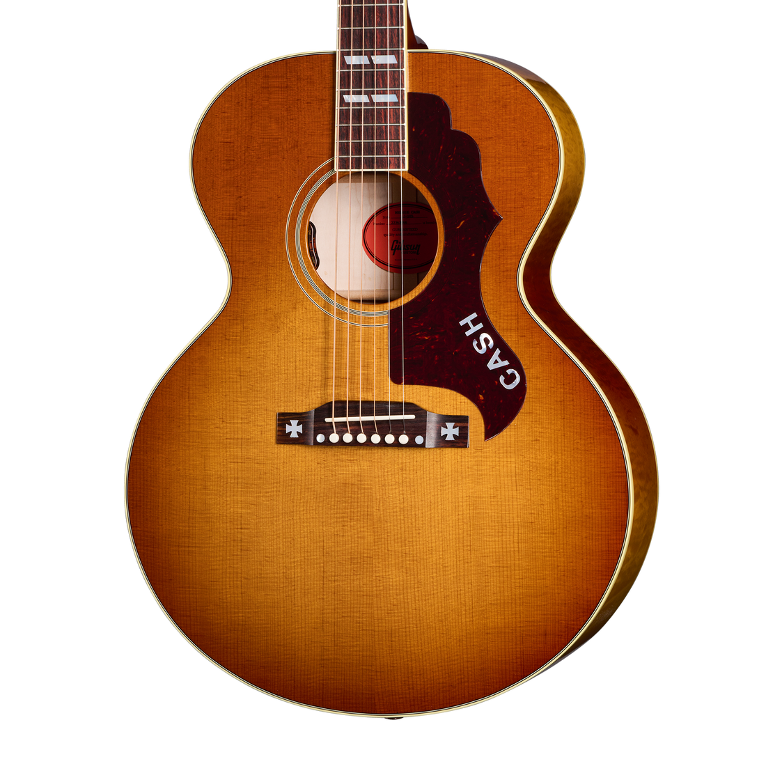 Gibson Custom Rosanne Cash J-185, Heritage Cherry Sunburst Acoustic Guitar Gibson Custom