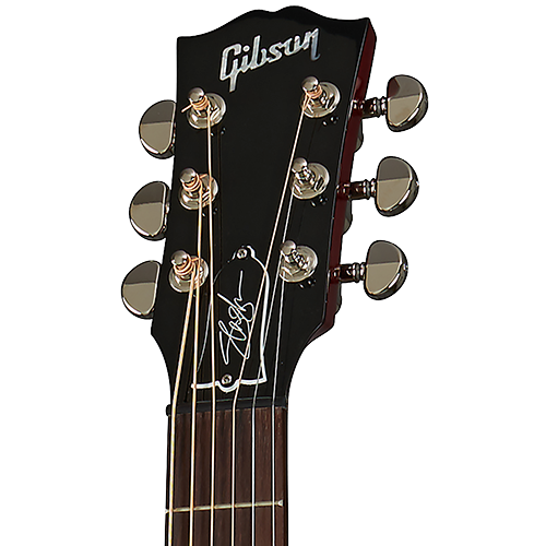 Gibson Custom Slash J-45, Left-Handed, Vermillion Burst Acoustic Guitar Gibson Custom