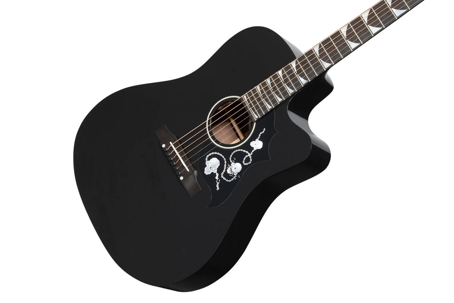 Gibson Dave Mustaine Songwriter, Ebony Acoustic Guitar Gibson