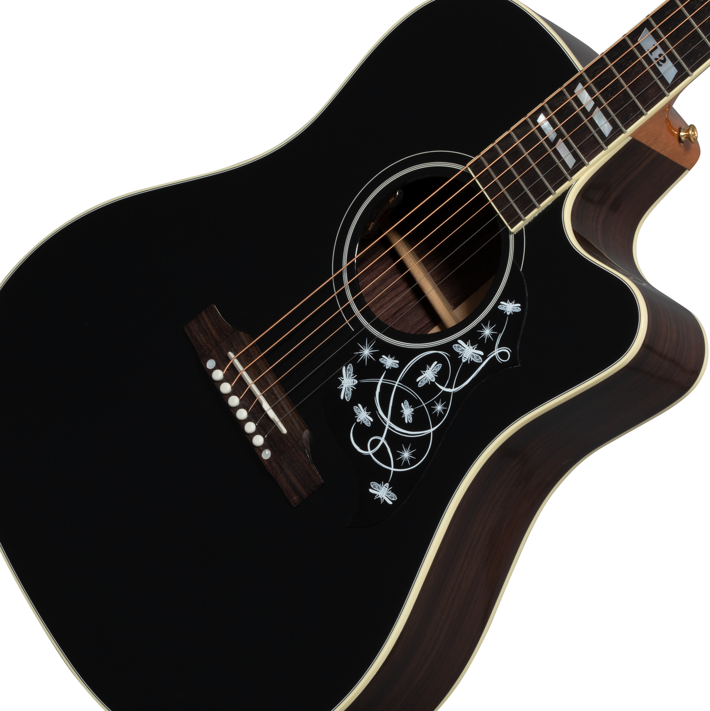 Gibson Jerry Cantrell "Fire Devil" Songwriter, Ebony Acoustic Guitar Gibson